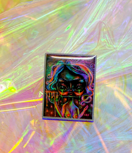 Rainbow Tears Pin