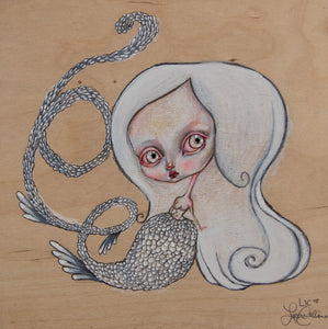 white mermaid (original)