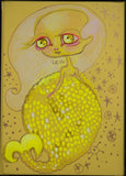 yellow mermaid (original)