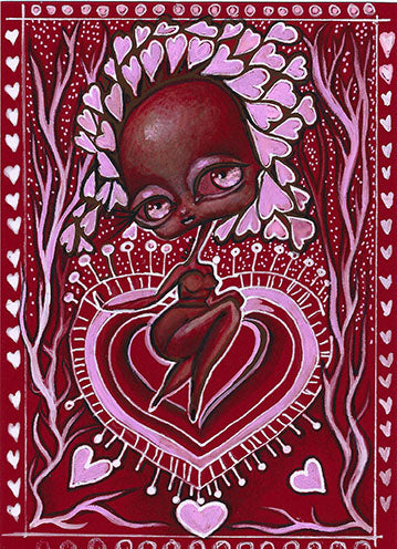 heart maker (print)