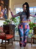 Rainbow Tears Yoga Pants