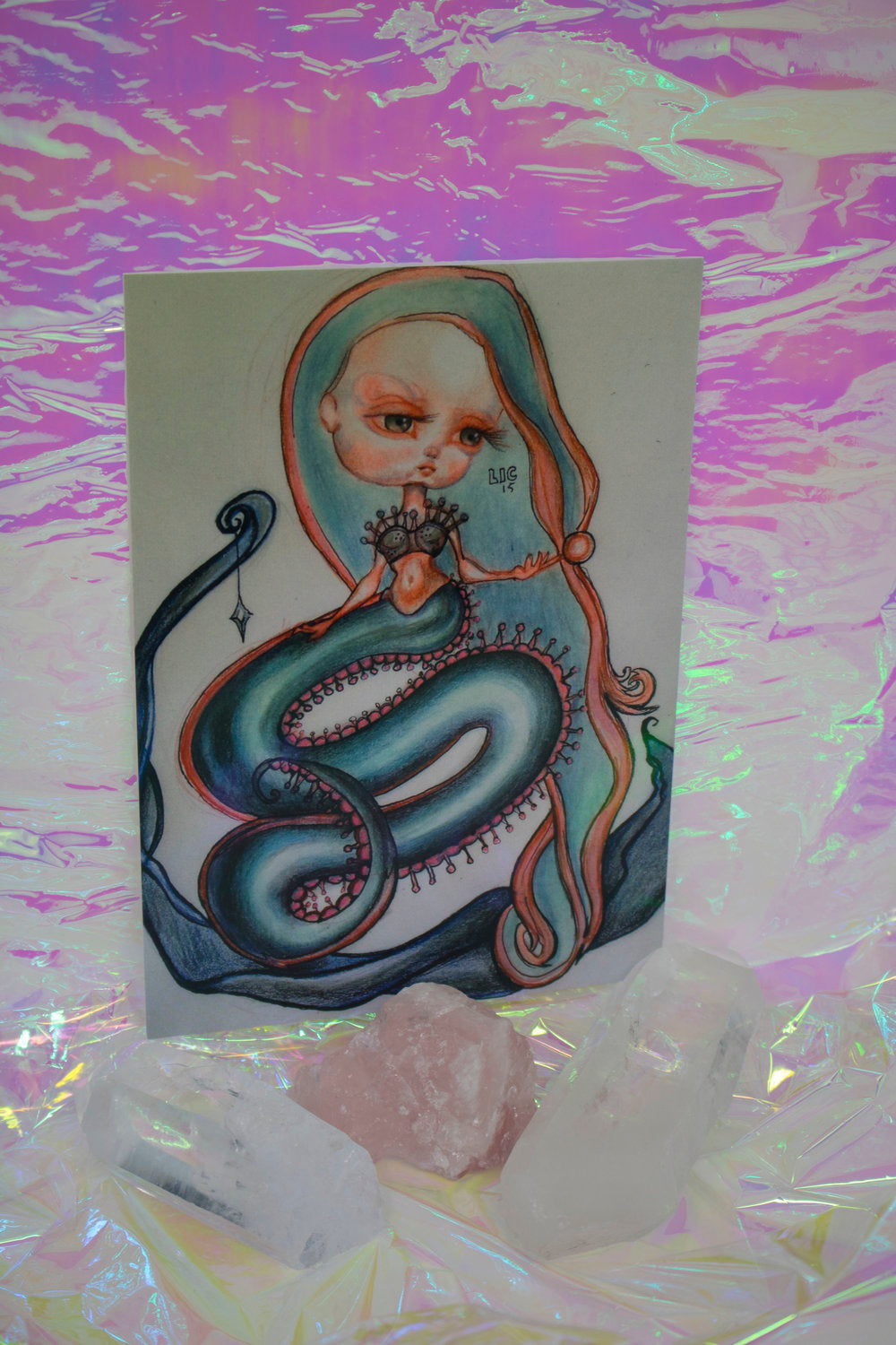 snake girl (print)