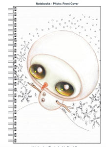 snowman notebook 5.5" x 8"